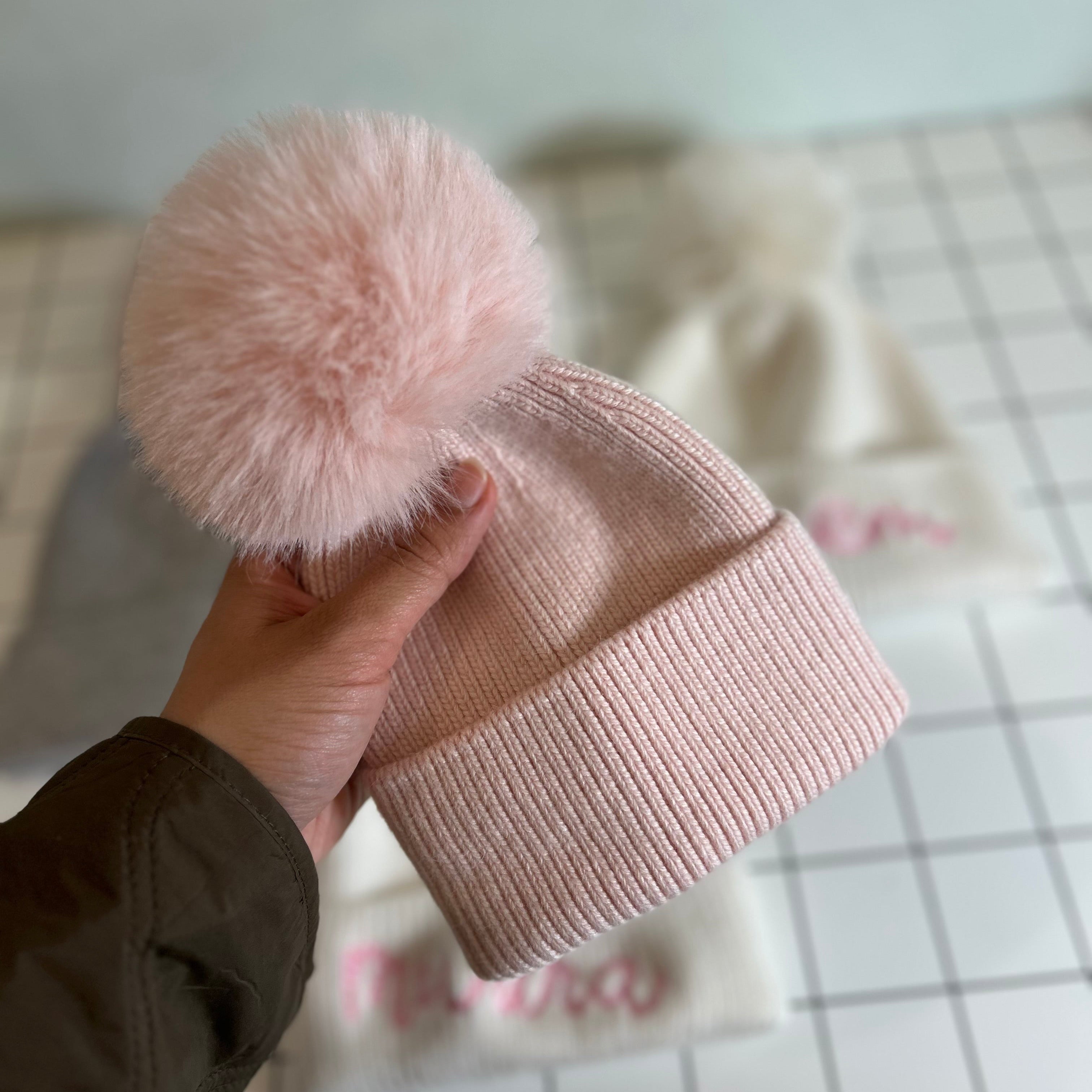 pink Winter Hat